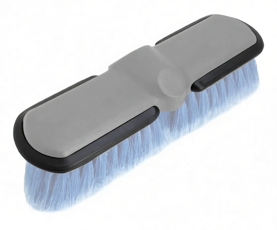 Full length view with measurement arrows showing 160cm handle length and 25cm brush width