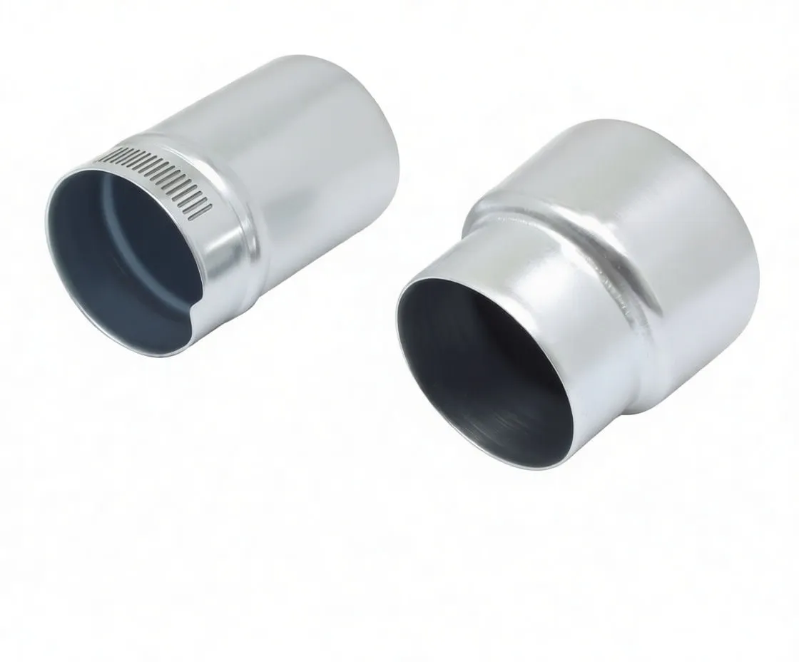 Disassembled metal case battery brush showing twisted-wire bristle insert and separate metal sleeve