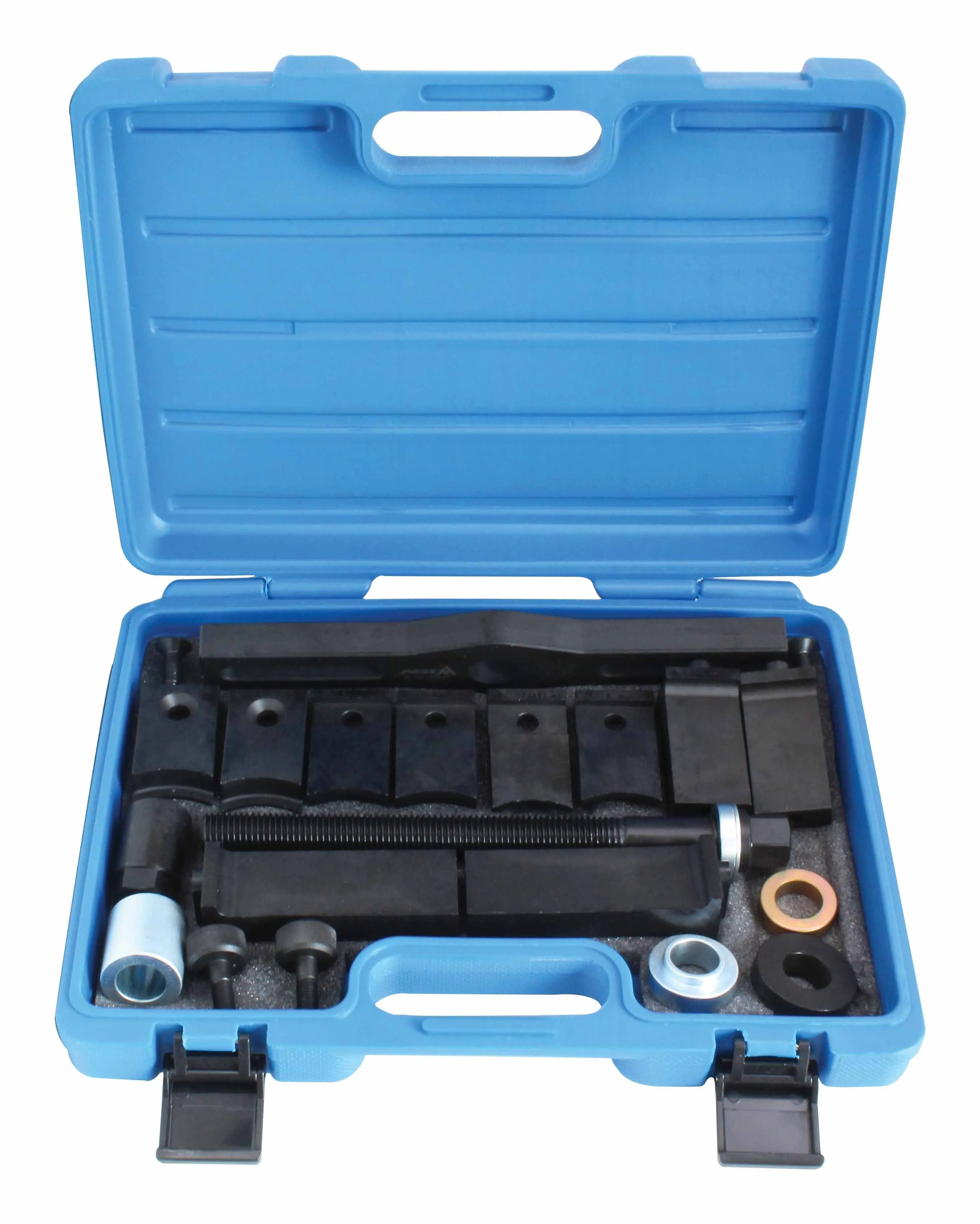 Universal Hub Puller Kit with Dual-Mode Jaws and Hardened Threaded Bolt